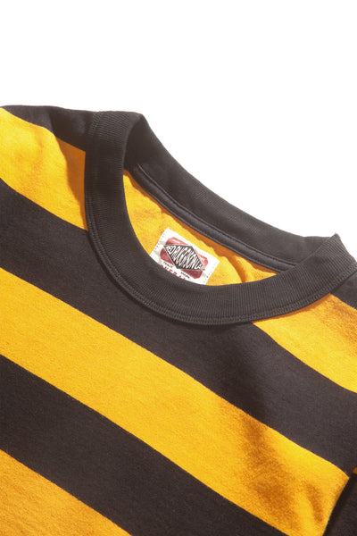 black and yellow long sleeve