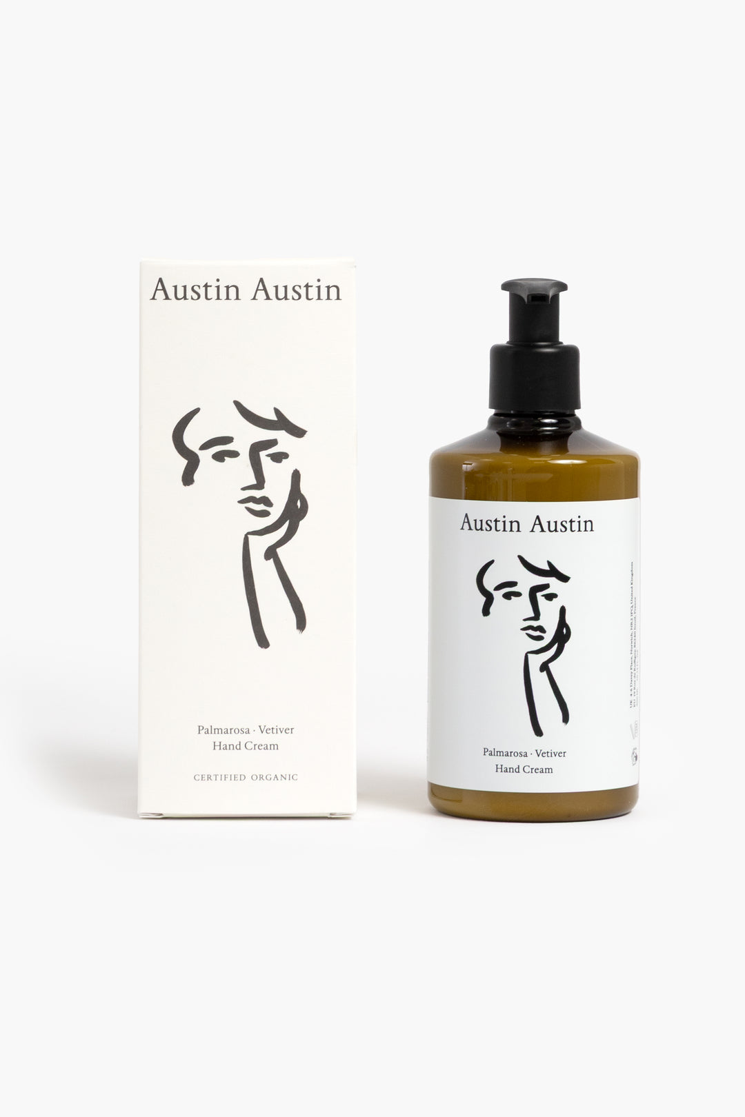 Austin Austin - Hand Cream 300ml - Palmarosa & Vetiver