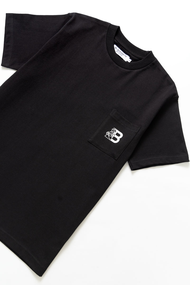 Blacksmith - Pocket Tee - Black