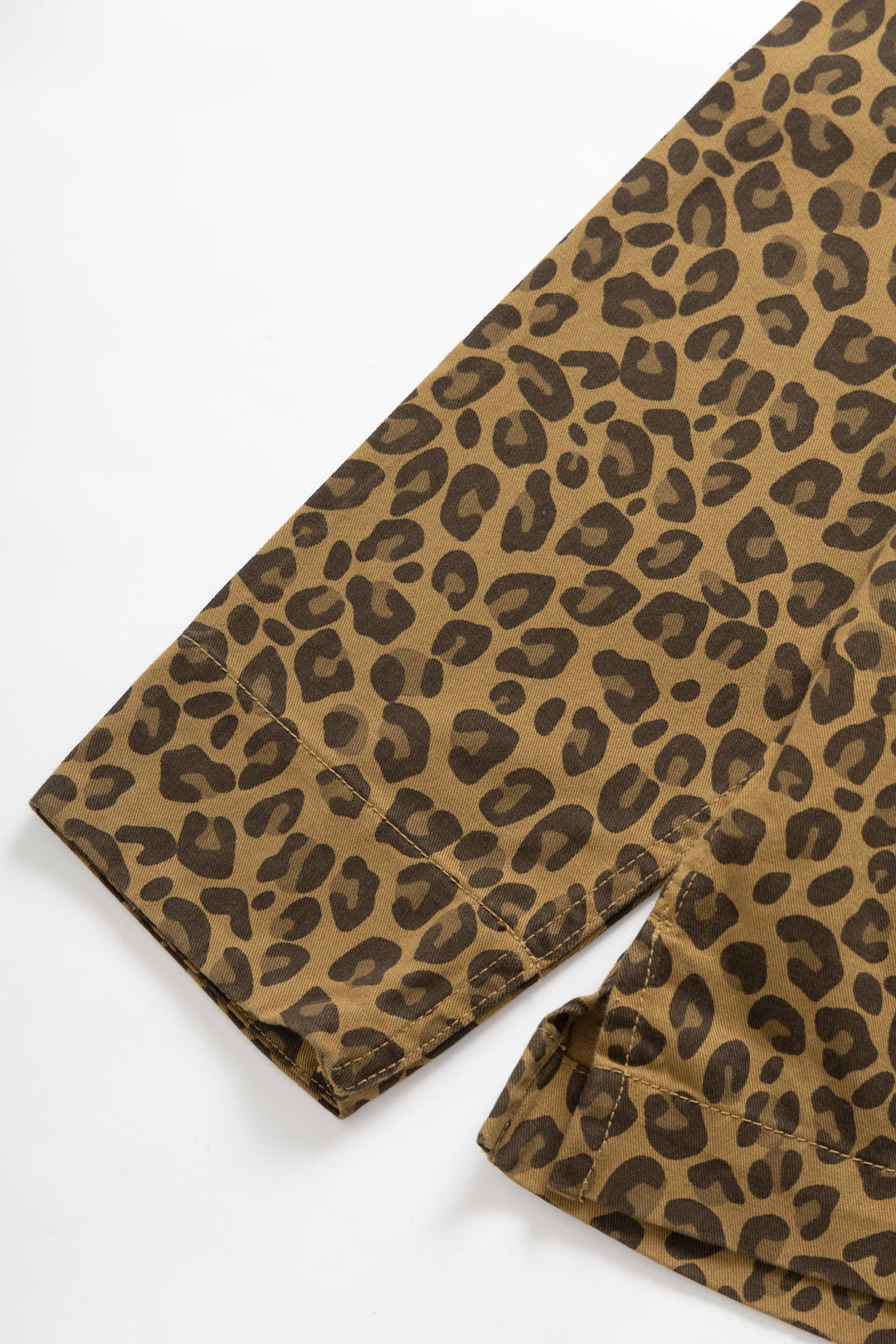 Patterned Front Of House Jacket - Leopard