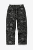 Patterned Chef Pants - Black Web