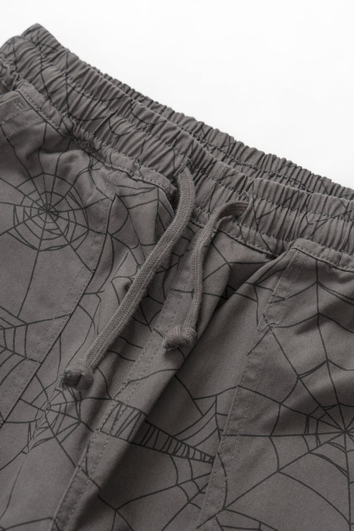 Service Works - Patterned Chef Pants - Grey Web