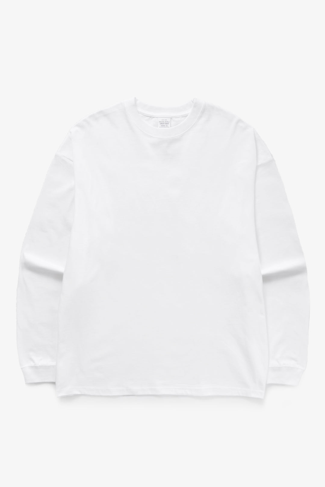 United Athle - 5509 6oz Open End Long Sleeve T-Shirt - White