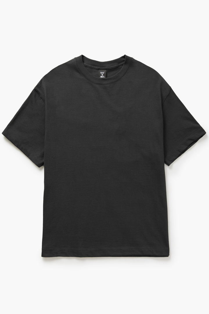 Hanes - Oversized Beefy-T 6oz T-Shirt - Black