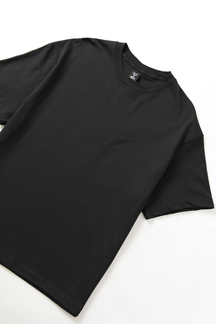 Hanes - Oversized Beefy-T 6oz T-Shirt - Black