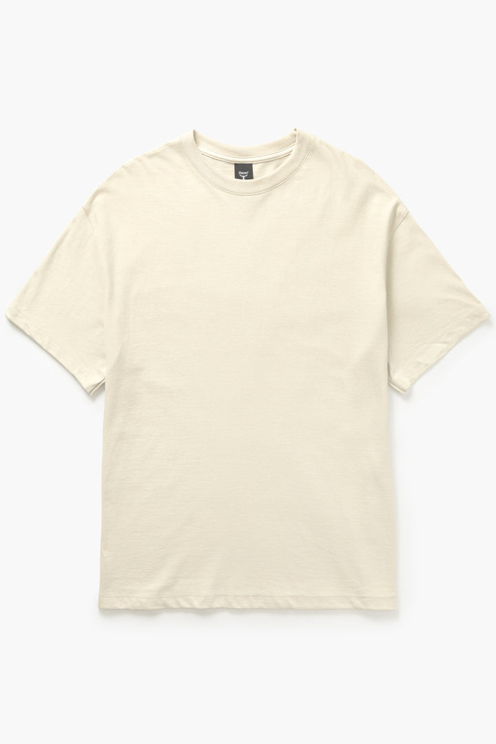 Hanes - Oversized Beefy-T 6oz T-Shirt - Sand