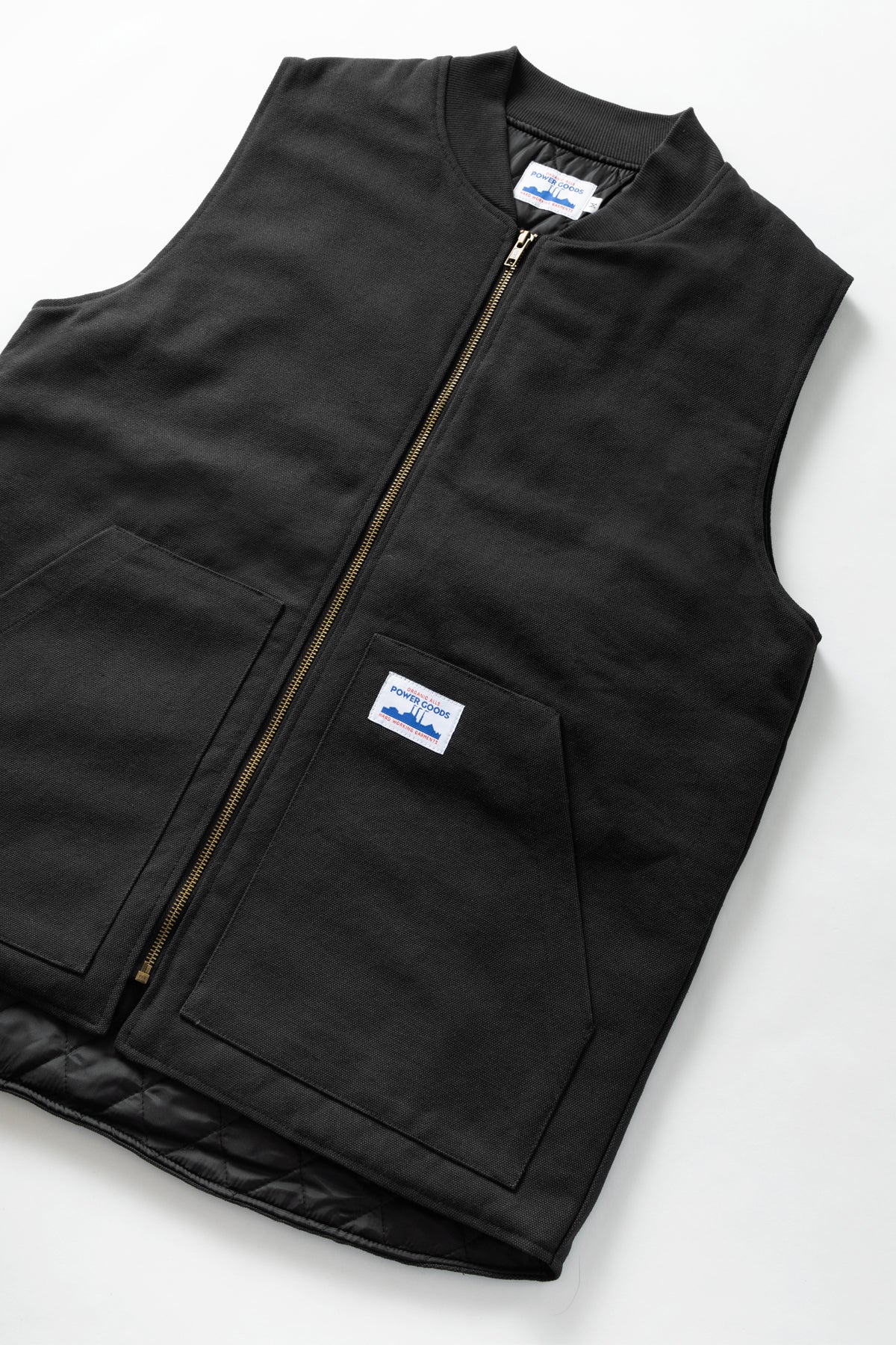 Power Goods - Canvas Work Vest - Black – Blacksmith Store