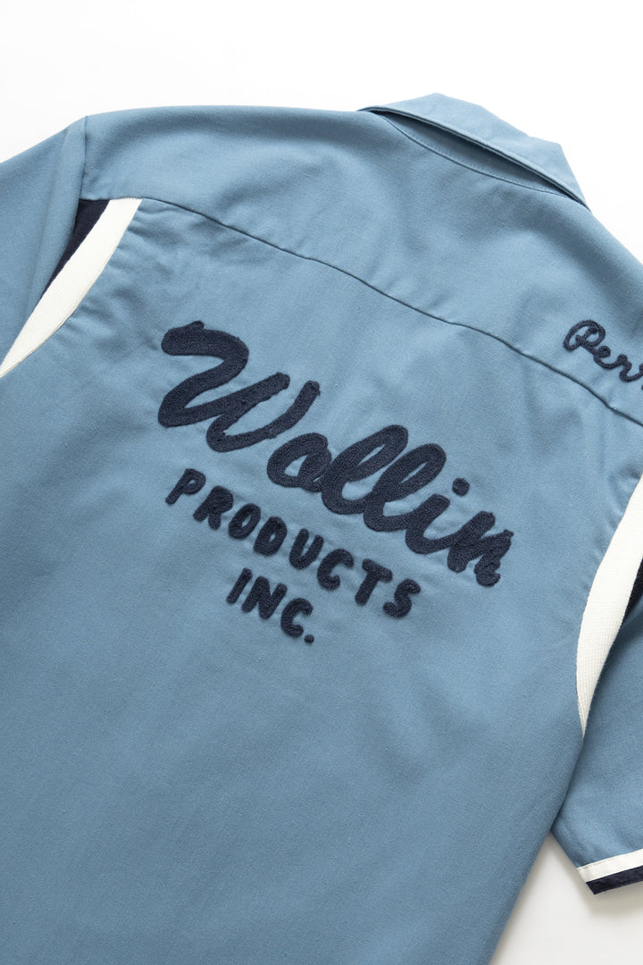 Non Stock MFG - Garage Bowling Shirt - Blue