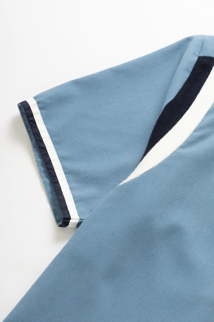 Non Stock MFG - Garage Bowling Shirt - Blue