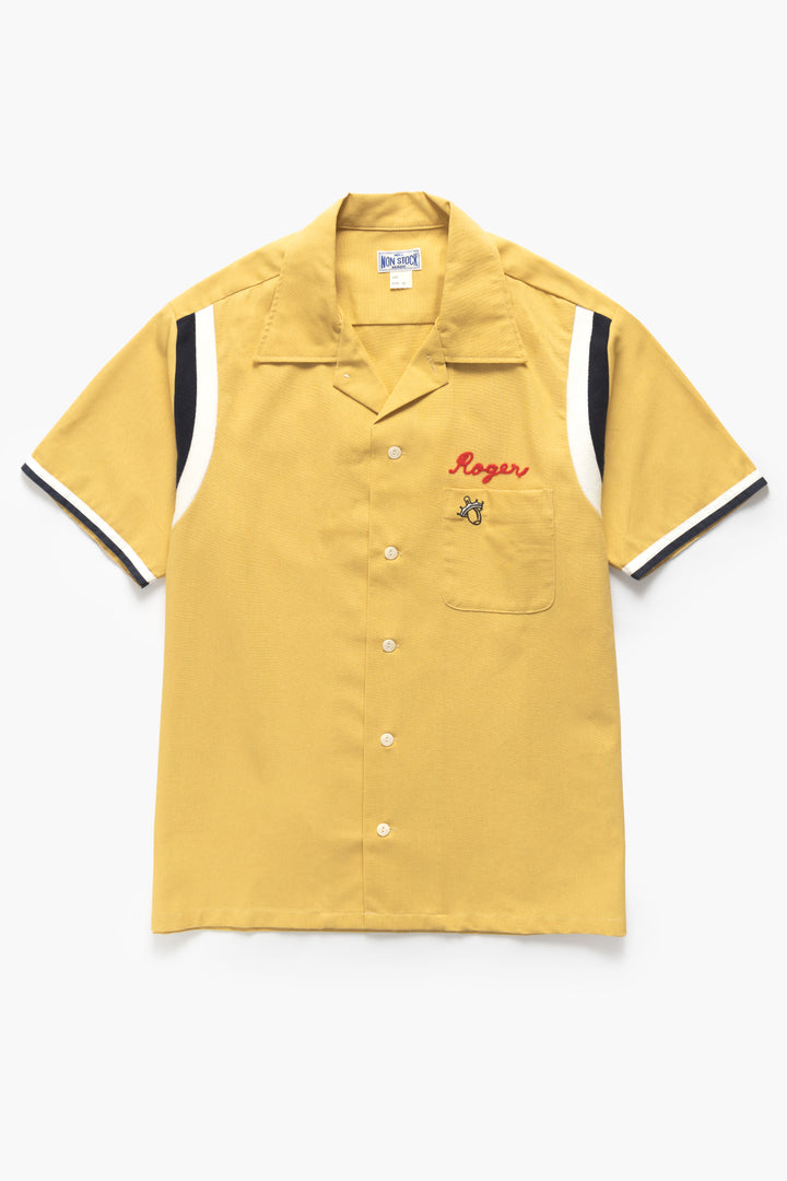 Non Stock MFG - Garage Bowling Shirt - Yellow