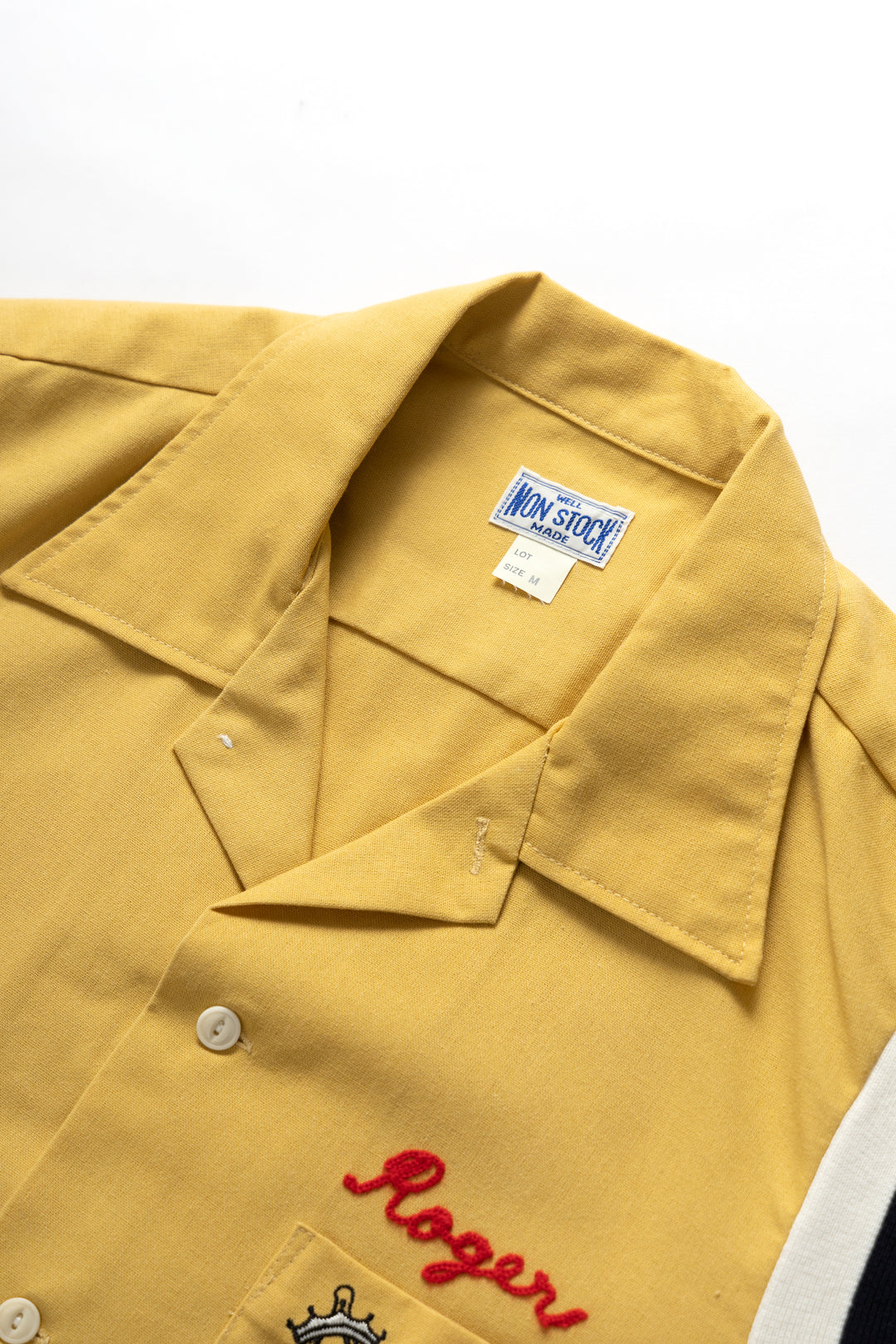 Non Stock MFG - Garage Bowling Shirt - Yellow