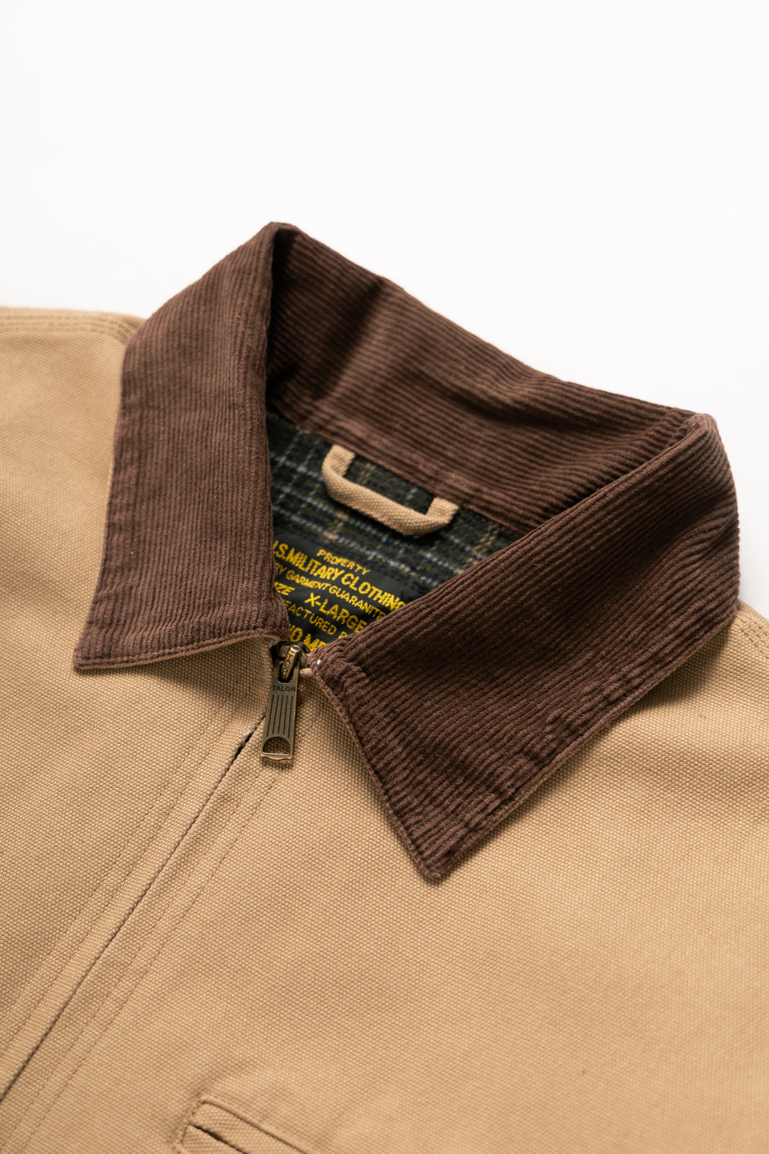 Okonkwo MFG - Canvas Work Jacket - Light Khaki