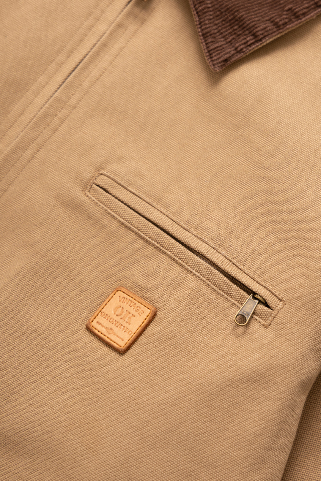 Okonkwo MFG - Canvas Work Jacket - Light Khaki