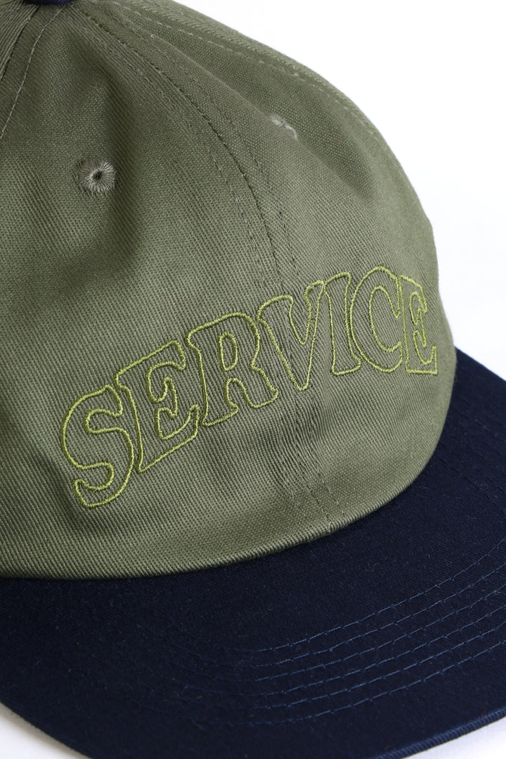 Service Works - Arch Logo Cap - Olive/Navy