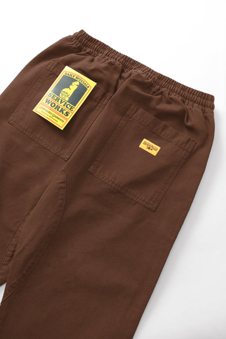 Service Works - Classic Chef Pants - Brown