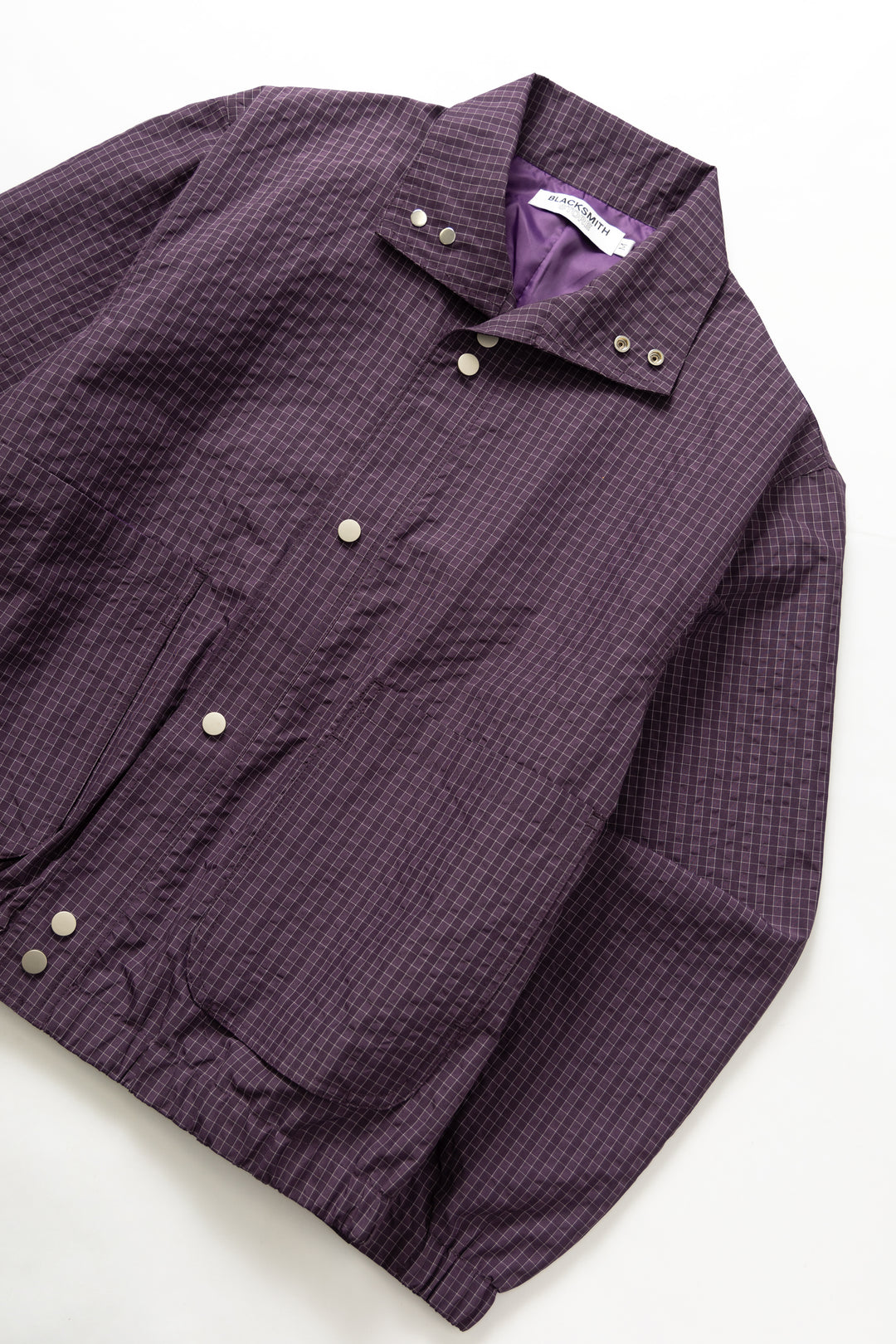 Blacksmith - Cropped Fairway Jacket - Purple