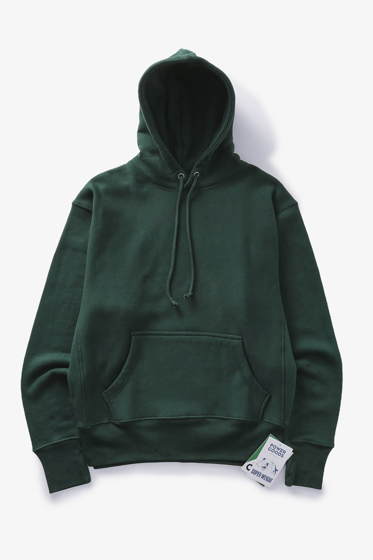 Power Goods Super Weight Hoodie Forest Green