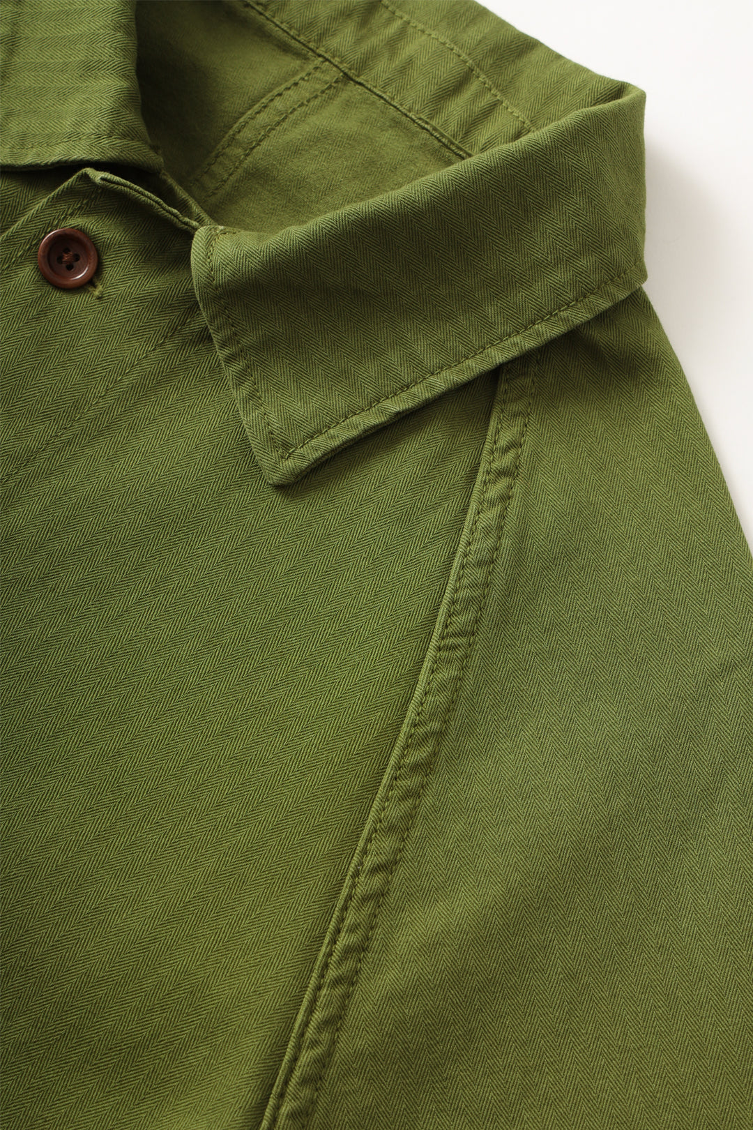 Service Works - Herringbone Front Of House Jacket - Pesto