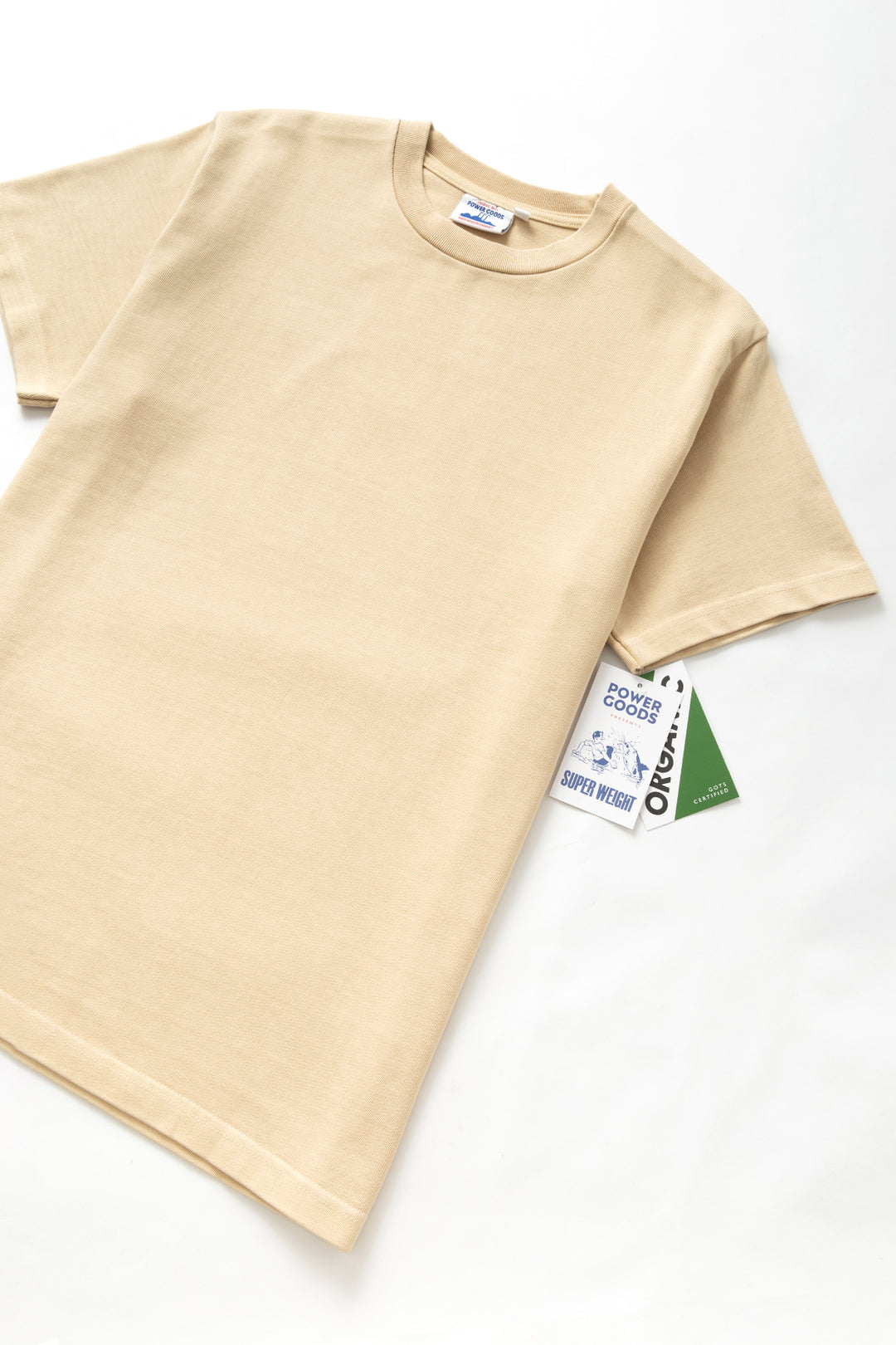 Power Goods - Super Weight T-Shirt - Khaki