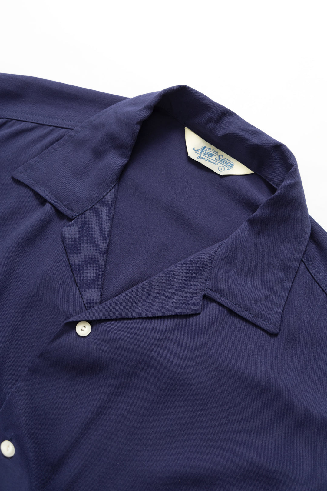 Non Stock MFG - Short Sleeve Rayon Shirt - Blue