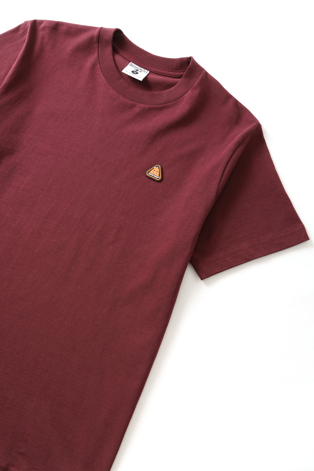 Service Works - Sticker Tee - Plum