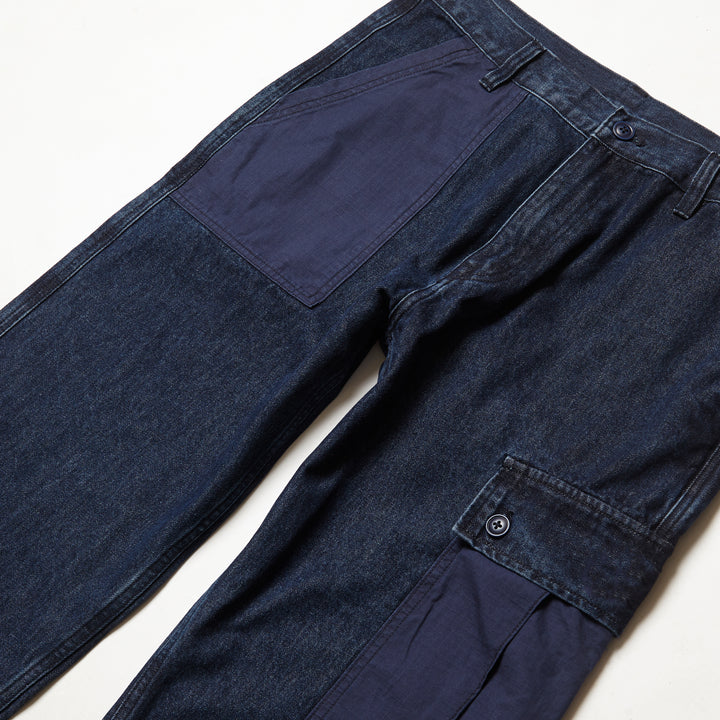 Blacksmith - Tonal Cargo Pants - Indigo Denim