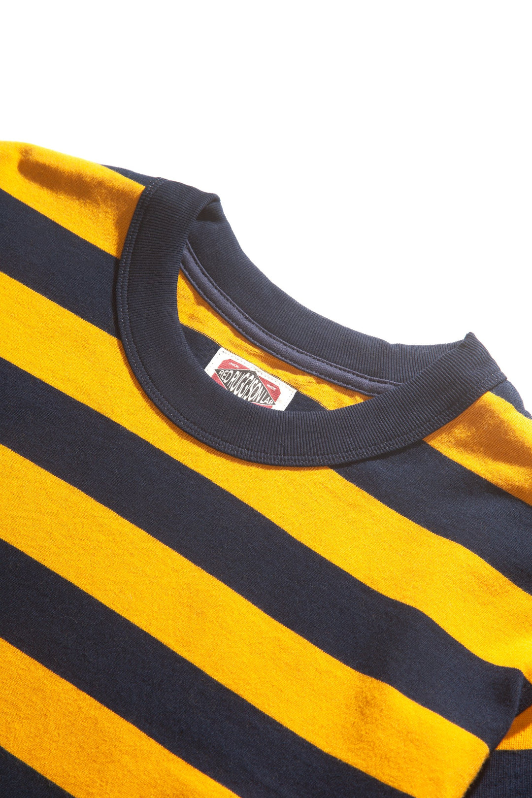 Red Ruggison - Border Long Sleeve T-Shirt - Yellow/Navy