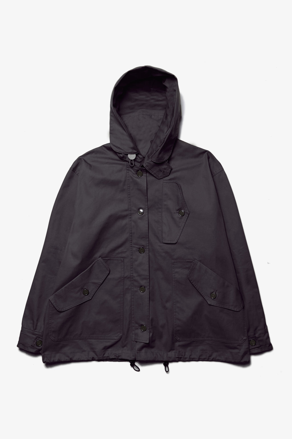 Outstanding & Co. - RAF Short Hooded Parka - Black | Blacksmith Store